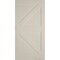 Codel Doors 42" x 84 " Primed 2-Panel K-Bar Barn Slab Door 3670pri8402K - alternate 1